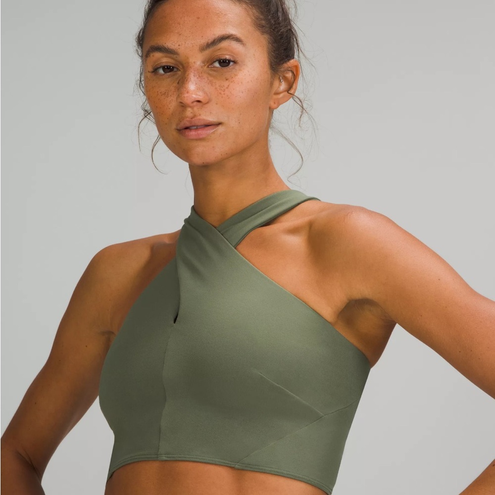 Lululemon Nulu Wrap-Front Longline Bra